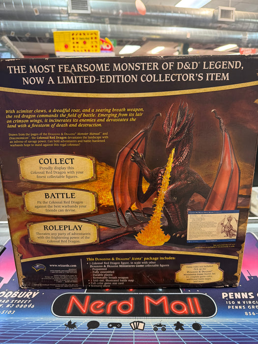 Dungeons & Dragons Icons Colossal Red Dragon