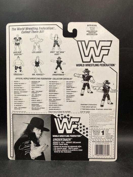 Hasbro WWF Undertaker Red Card