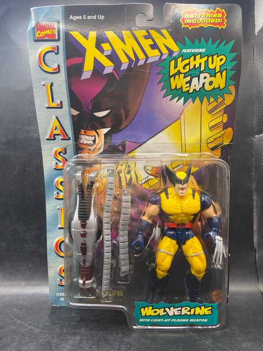 Marvel Classics X-Men Wolverine with Light-Up Plasma Weapon