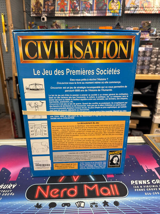 Civilization (Civilisation - Descartes) (English Instruction included)