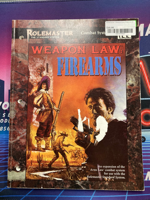Rolemaster - Weapon Law, Firearms SC
