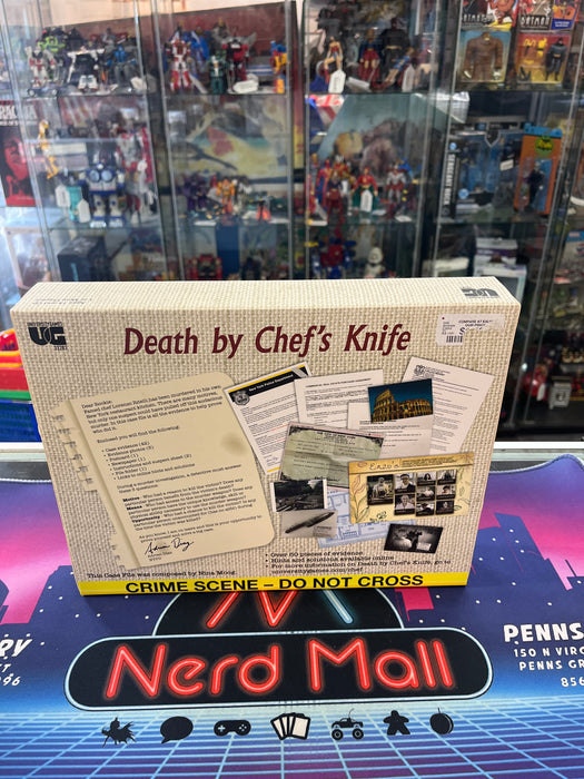 Murder Mystery Party Death by Chef's Knife (Sealed)