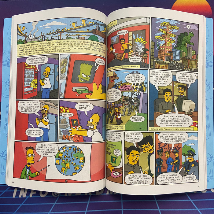 Big Beefy Book of Bart Simpson (Pre Owned)