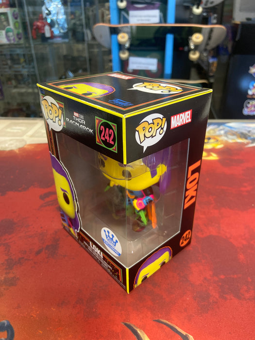 POP Marvel: Thor Ragnarok - Loki (Blacklight) [Funko Shop Excl.]