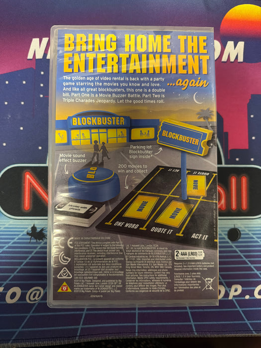Blockbuster Party Game