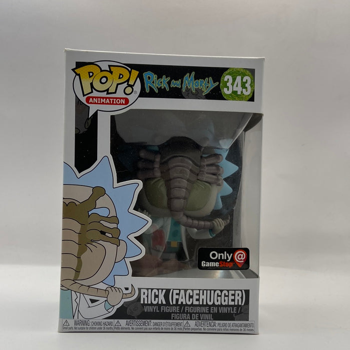 POP Animation: RIck and Morty - Rick (Facehugger) [Gamestop Excl]