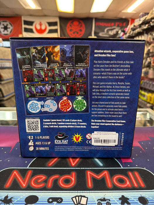 Dresden Files Cooperative Card Game