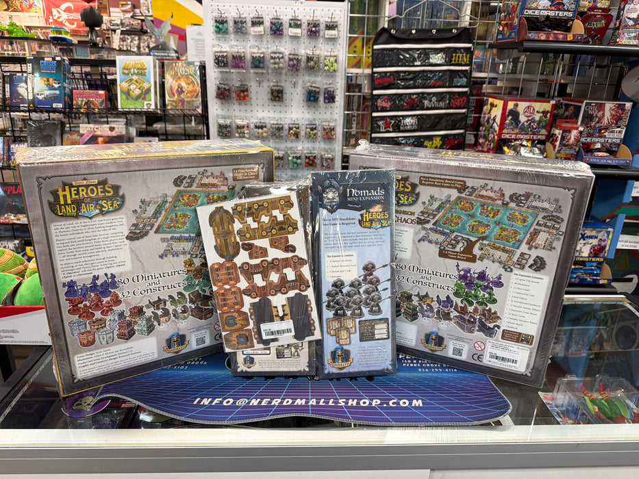 Heroes of Land, Air & Sea - BUNDLE (Sealed)