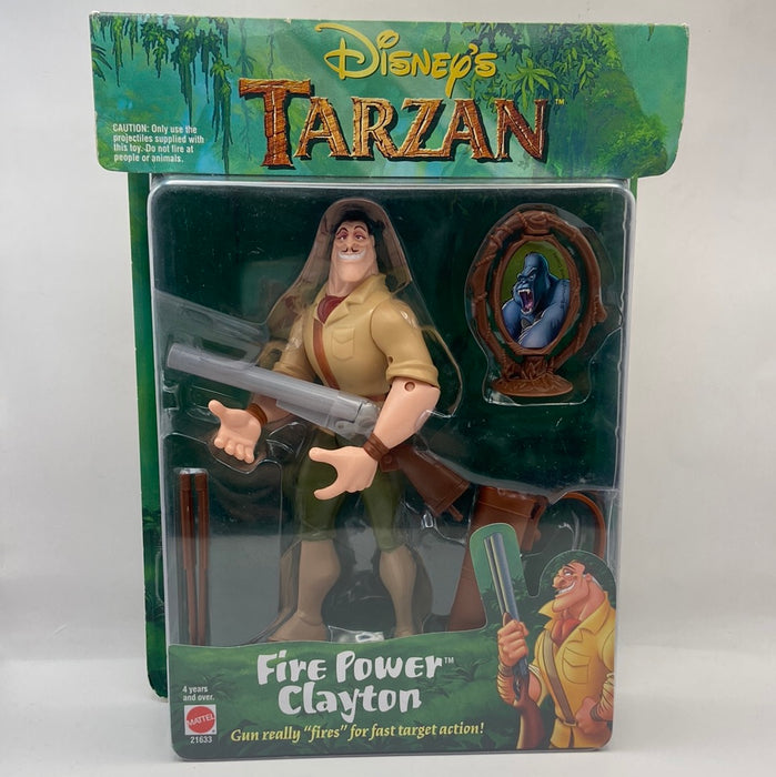 Mattel Disney's Tarzan Fire Power Clayton