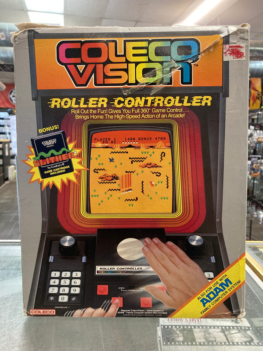 Coleco Vision Roller Controller (Complete In Box w/ Slither)