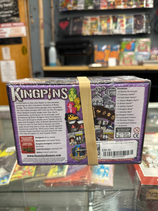 Tiny Epic Crimes with Kingpins Exp (Sealed)