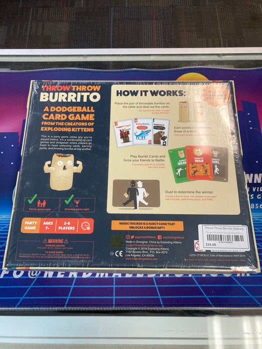 Throw Throw Burrito (Sealed)