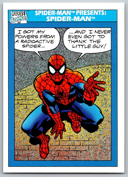1990 Impel Marvel Universe I #149 Spider-Man