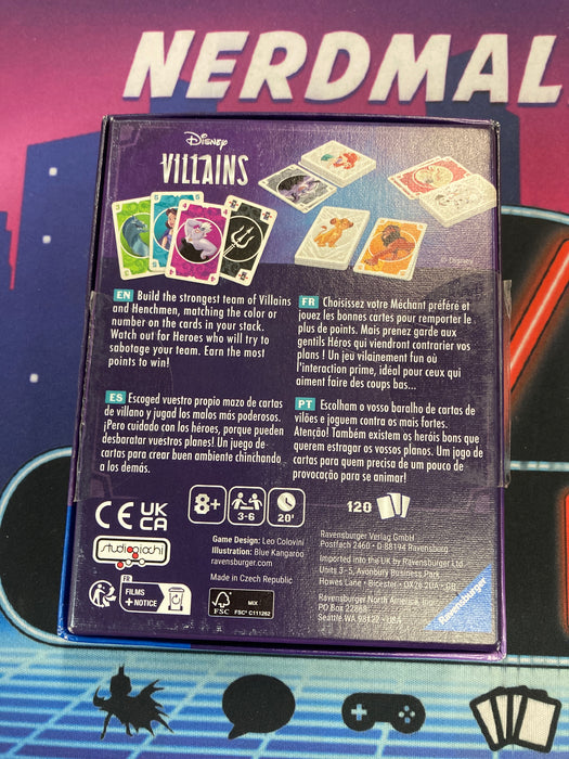 Villains Card Game (Ravensburger Disney)