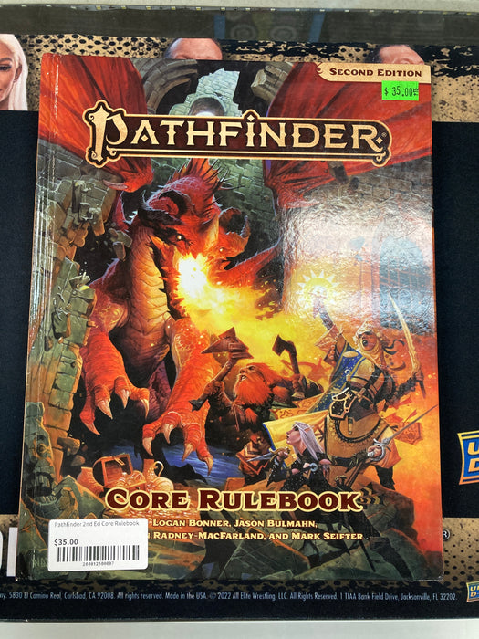 Pathfinder 2nd Ed Core Rulebook