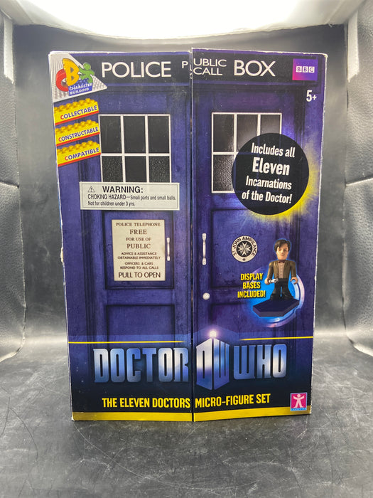 Doctor Who Eleven Doctors Micro-Figure Set