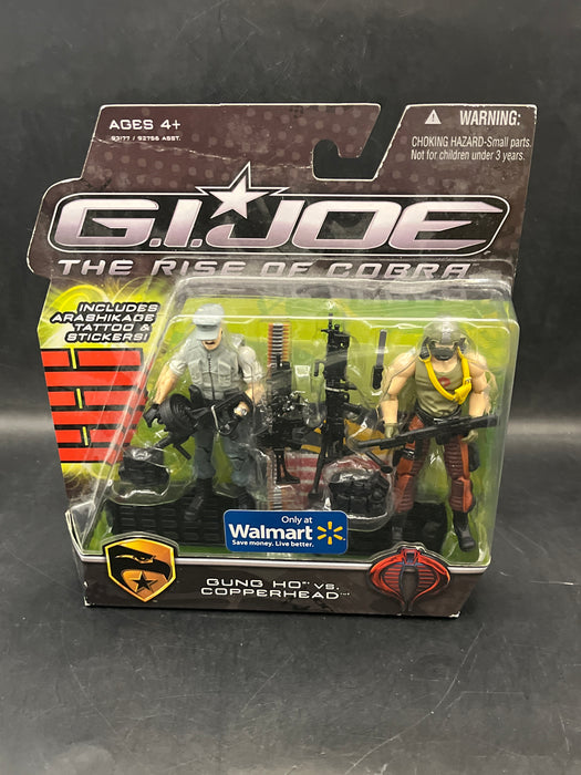 Gi Joe Rise Of Cobra Gung Ho Vs. Copperhead Action Figure 2-pack