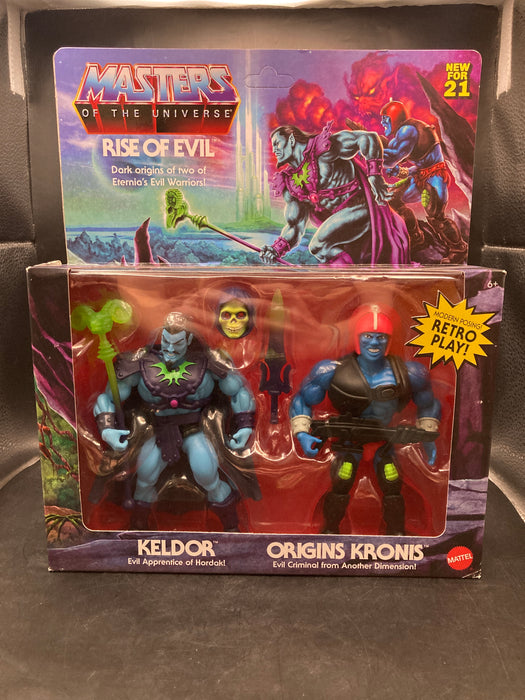 Masters of the Universe Keldor and Kronis Rise of Evil Action Figure Set