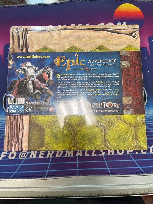 Epic Battle Lore: Adventures On A Grand Scale (Sealed)