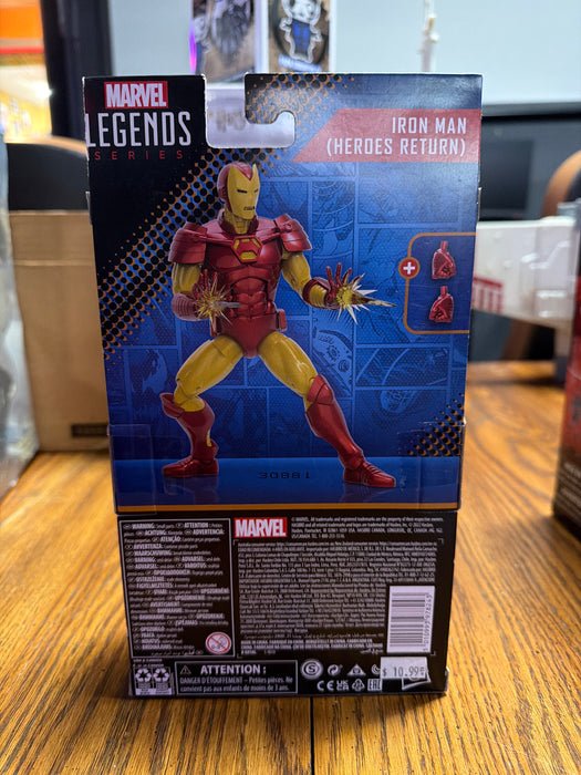 Marvel Legends Series Iron Man Heroes Return Totally Awesome Hulk BAF