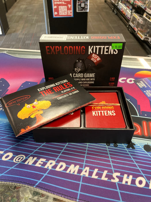 Exploding Kittens NSFW Deck