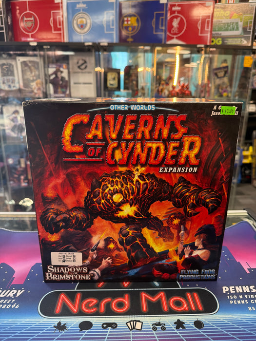 Other Worlds Caverns of Cynder Expansion (Shadows of Brimstone) (New Inside)