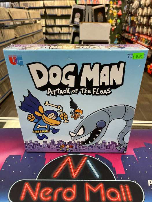 Dog Man - Attack of the Fleas