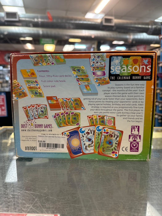 Seasons The Calendar Rummy Game