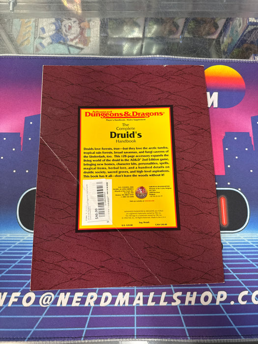 Advanced Dungeons & Dragons SC The Complete Druid's Handbook