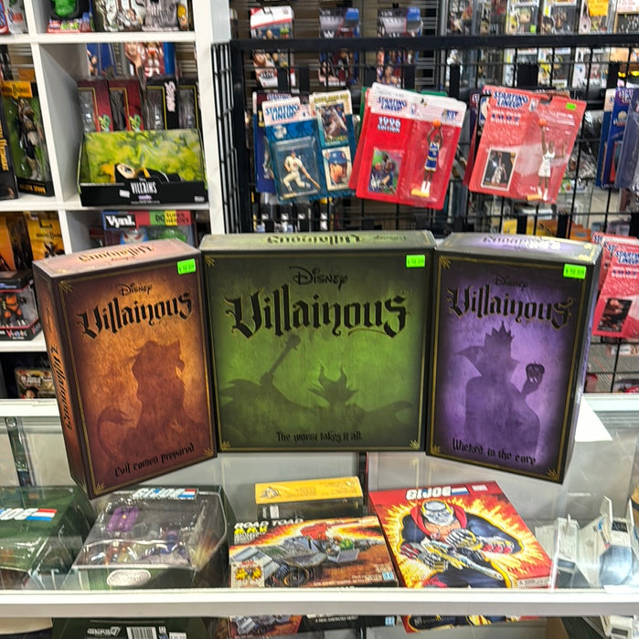 Villainous + Wicked to the core & Evil comes prepared exps