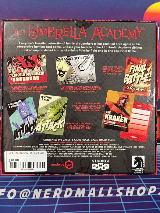 Umbrella Academy - The Card Game