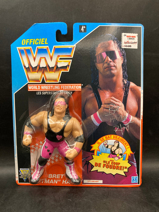 Hasbro WWF Bret Hart  BWR Card [Non English]