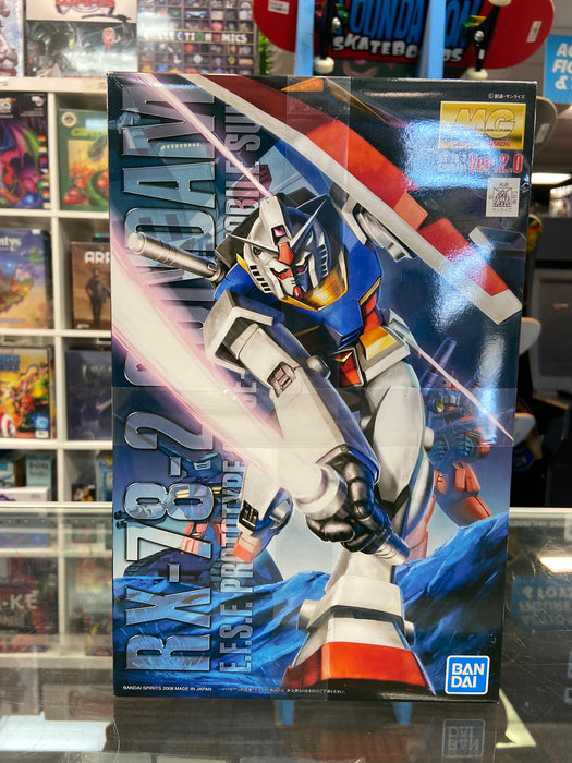 Bandai - MG - Mobile Suit Gundam - RX-78-2 Gundam Ver. 2.0 - 1/100 Model Kit
