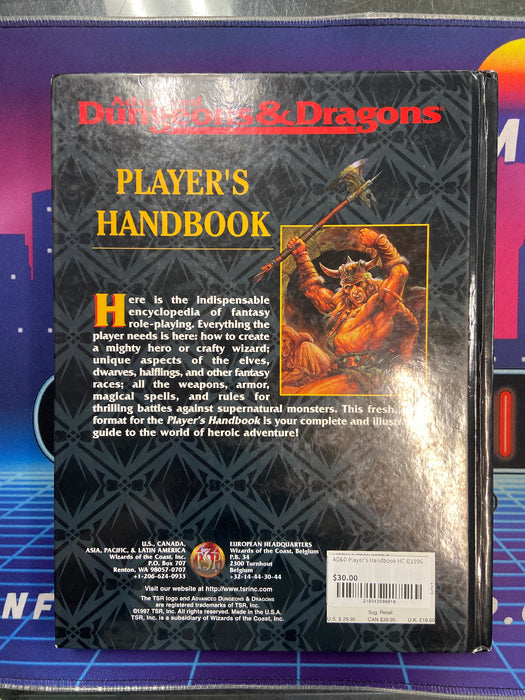 AD&D Player's Handbook HC ©1996