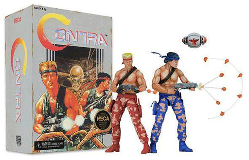 Contra - 7" Scale Action Figures - Bill and Lance 2-Pack (Video Game Appearance)