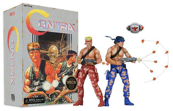 Contra - 7" Scale Action Figures - Bill and Lance 2-Pack (Video Game Appearance)