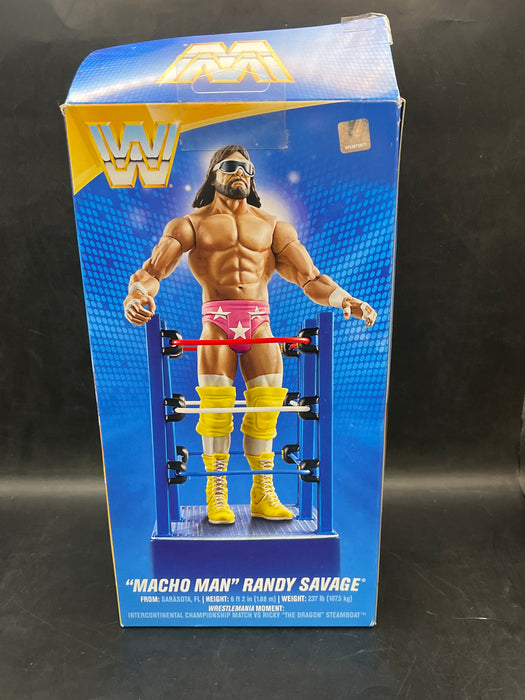 WWE WrestleMania Moments "Macho Man" Randy Savage and Ring Cart