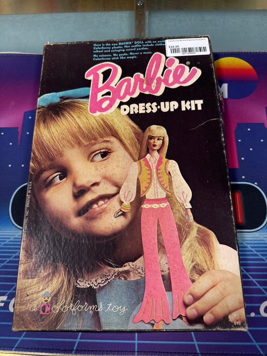 Colorforms Barbie Dress-Up Kit ©1970