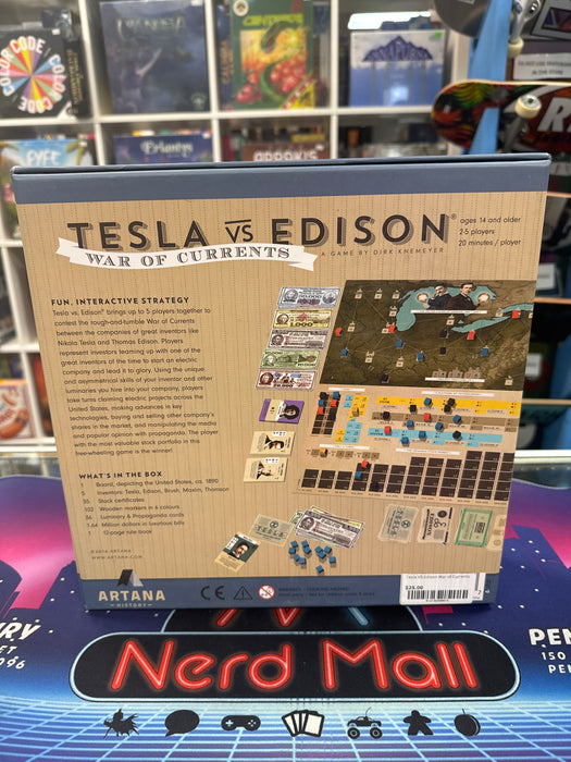 Tesla VS Edison War of Currents