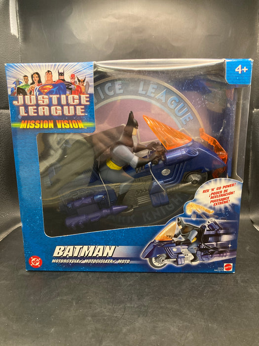 DC Justice League: Mission Vision Batman Motorcycle (Mattel)