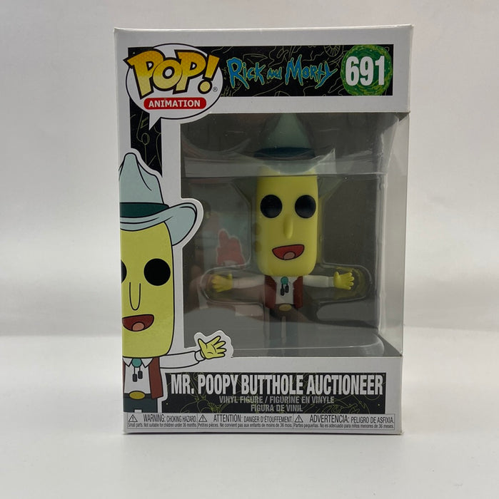 POP Animation: Rick and Morty - Mr. Poopy Butthole Auctioneer
