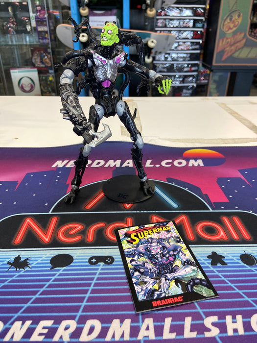 DC Multiverse Page Punchers Platinum Brainiac