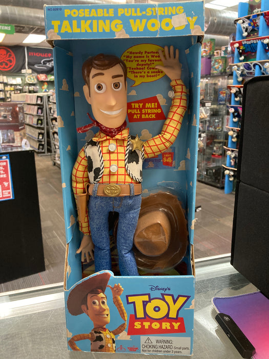 ThinkWay Toy Story Poseable Pull-String Talking Woody