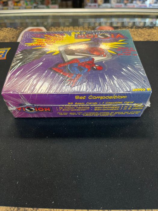 1997 Marvel Vision X-men Spiderman Walmart Factory Sealed Box