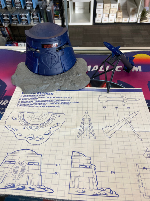 GI Joe ARAH Cobra Bunker