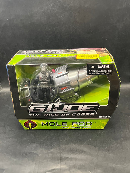 GI Joe: The Rise of Cobra Mole Pod w/ Terra Viper