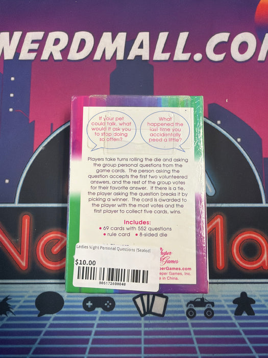 Ladies Night Personal Questions (Sealed)