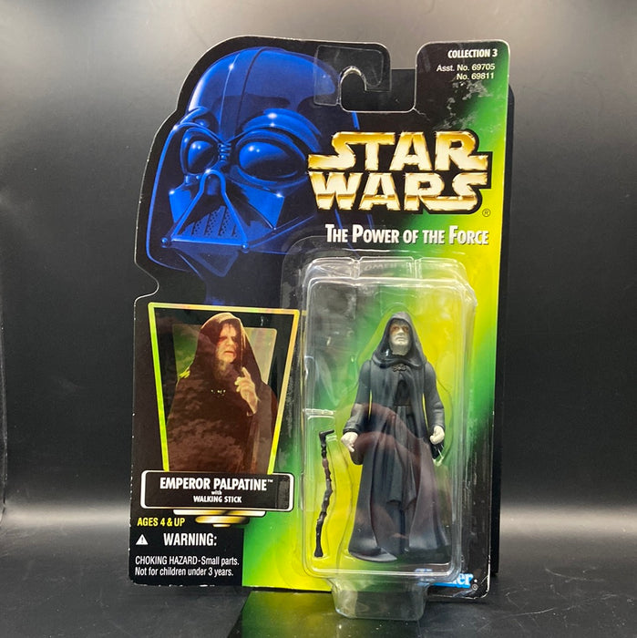 Star Wars POTF Emperor Palpatine (w/ walking stick)