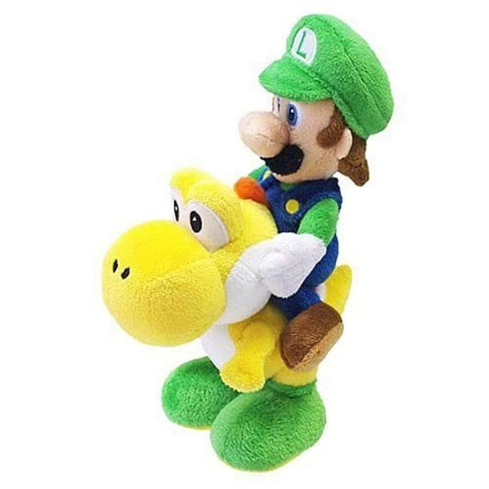 Luigi Riding Yoshi Plush