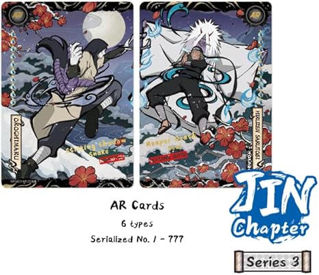 KAYOU Naruto Smriti Collectible Card Chapter Jin